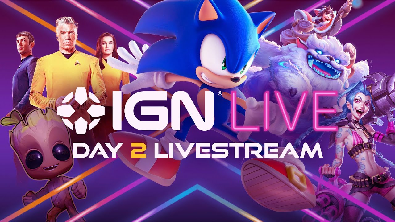 IGN Live Day 2 - Team Sonic, Star Trek: Strange New Worlds, Marvel Snap, and More!