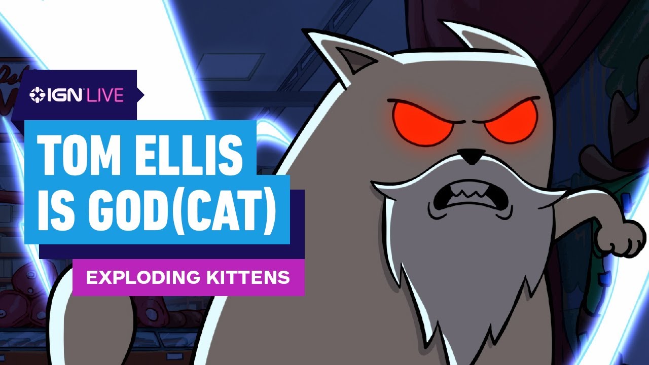 Tom Ellis rules in Netflix’s Exploding Kittens