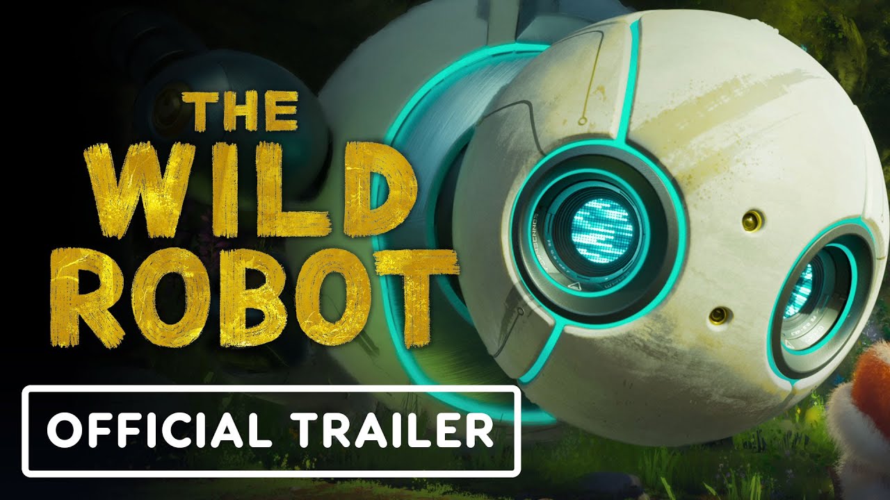 The Wild Robot - Official Trailer 2 (2024) Lupita Nyong'o, Pedro Pascal, Mark Hamill