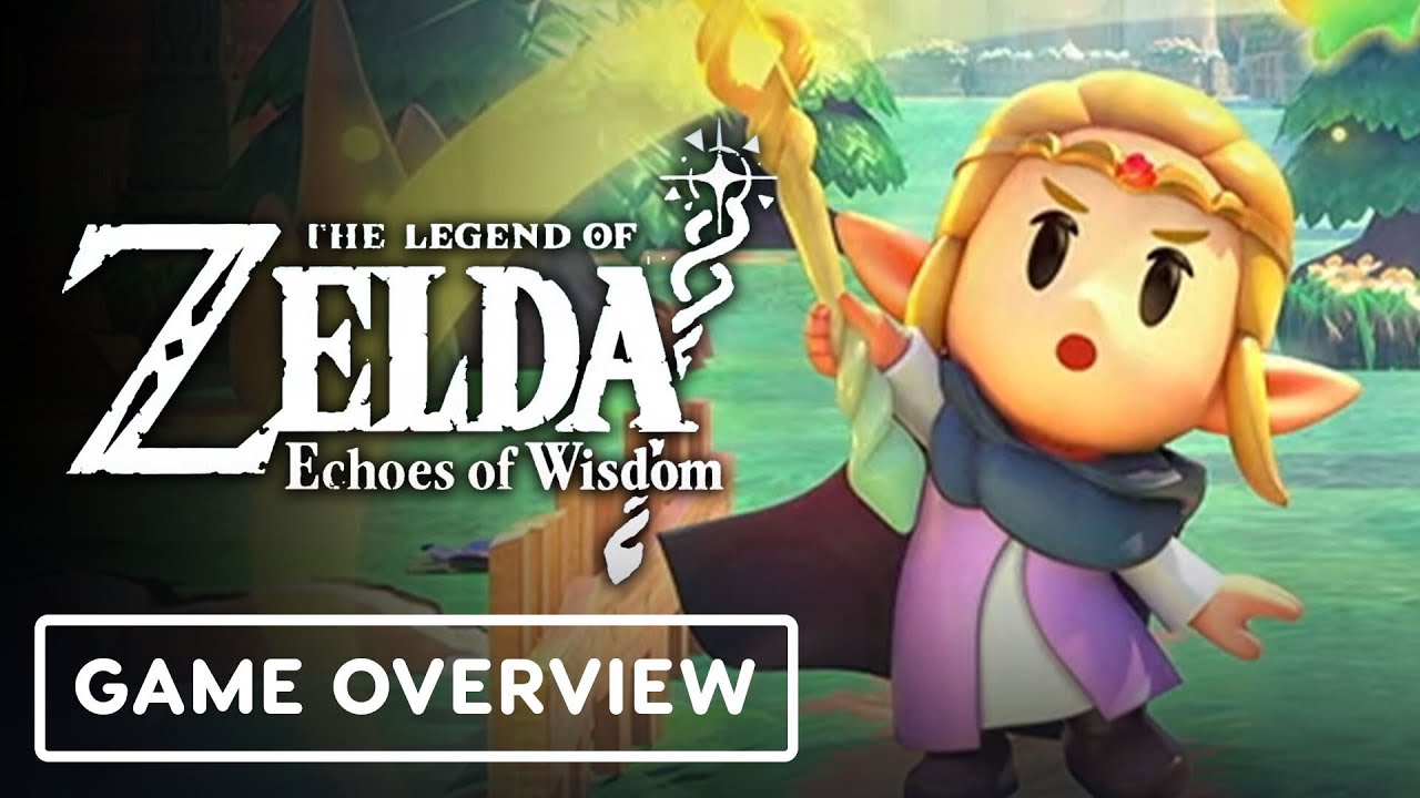 The Legend of Zelda Echoes of Wisdom - Gameplay Overview | Nintendo Direct 2024