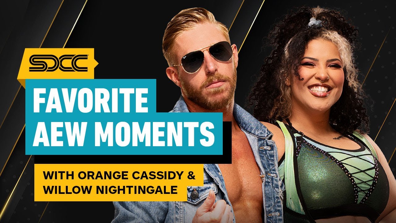 Orange Cassidy & Willow Nightingale Pick Their Top Moments From 5 Years of AEW | Comic Con 2024