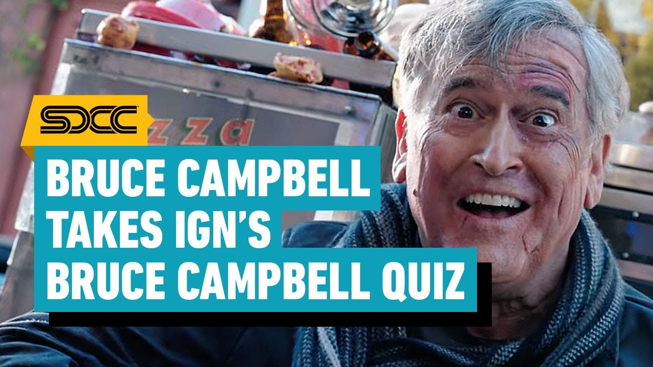 Can Bruce Campbell Beat His Own IGN Quiz?