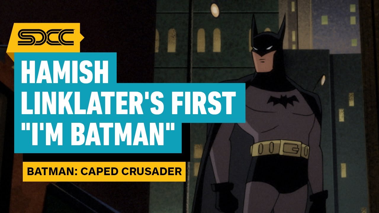 “I’m Batman”: Caped Crusader’s Hamish Linklater Debuts The Iconic Quote | Comic Con 2024