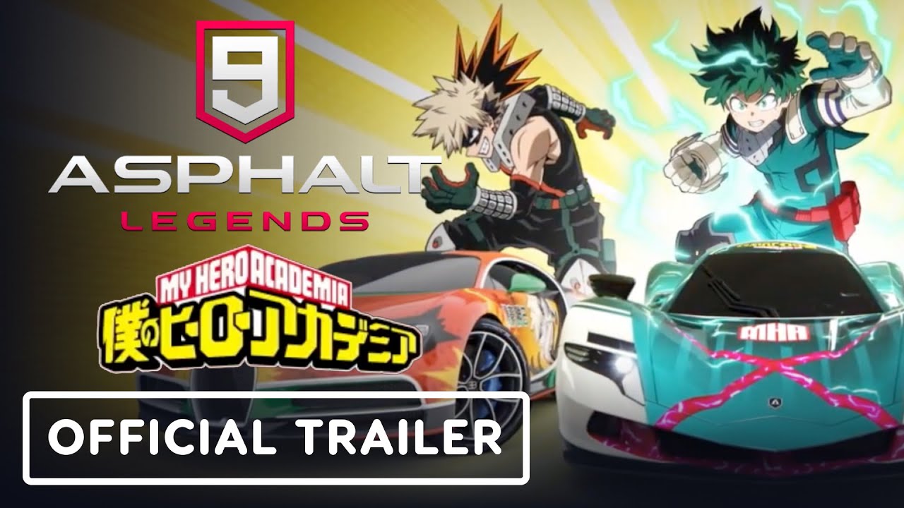 Official Collaboration Trailer: Asphalt 9 x My Hero Academia