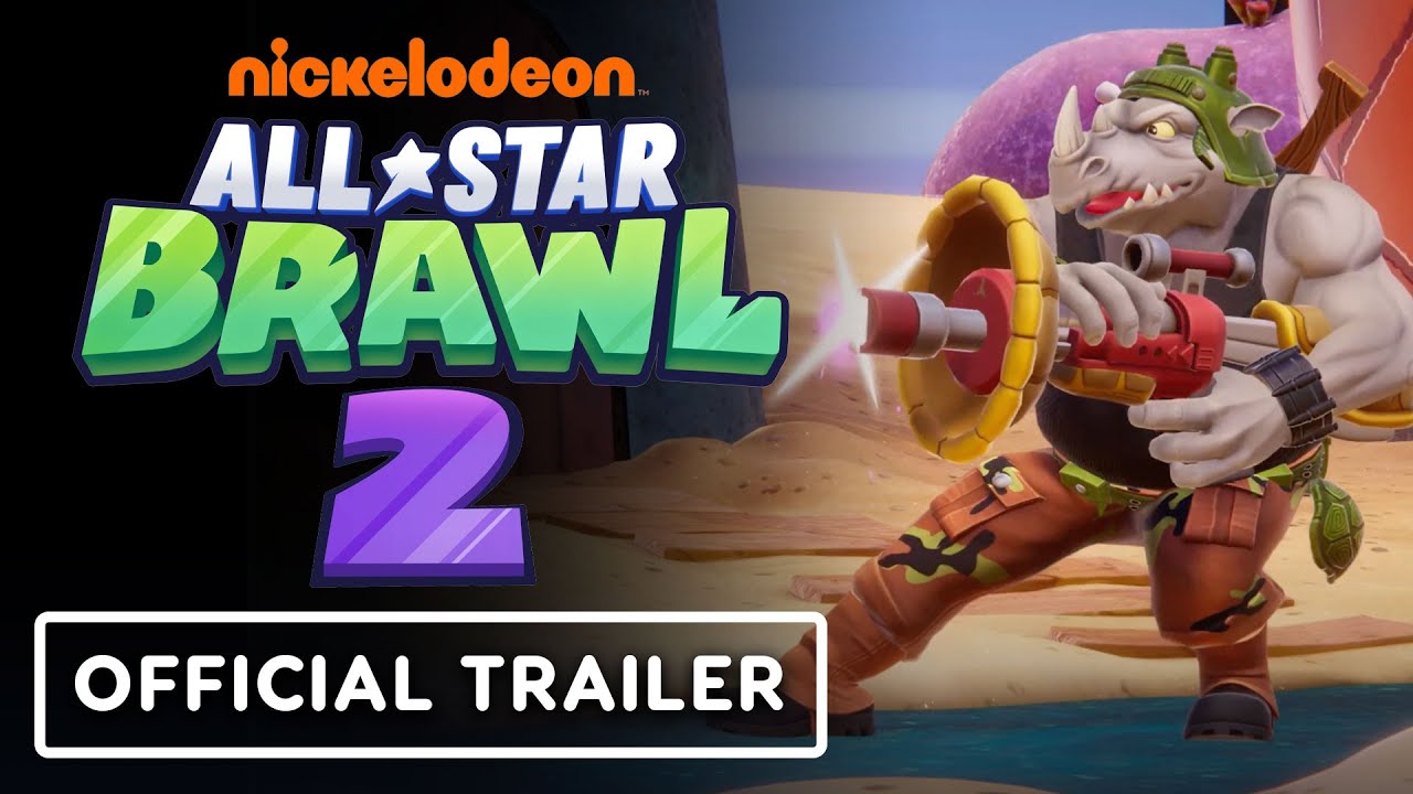 Nickelodeon All-Star Brawl 2 - Official Rocksteady Spotlight Trailer