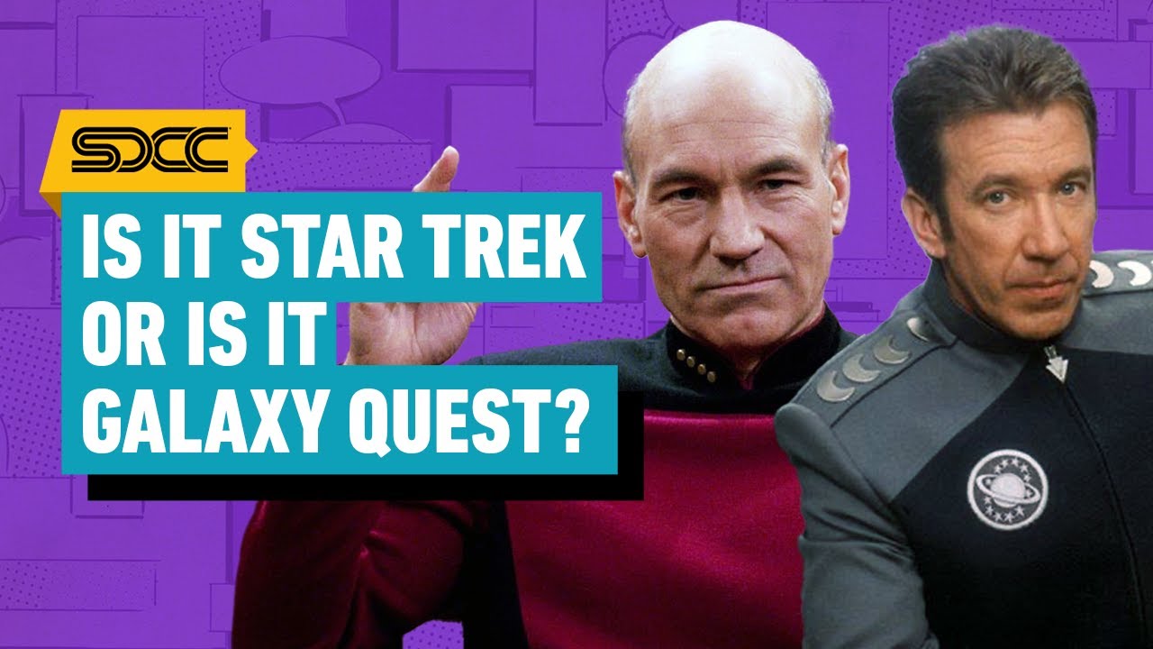 Can You Answer these Star Trek + Galaxy Quest Questions? | Comic Con 2024