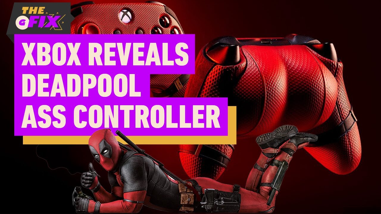 Xbox Unveils Deadpool Ass-Shaped Controller