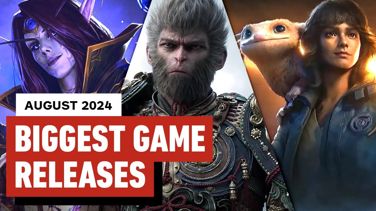 The Biggest Game Releases of August 2024