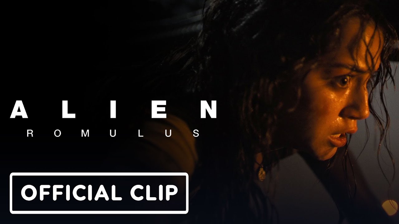 Alien: Romulus - Official 'Kay's Escape' Clip (2024) Cailee Spaeny