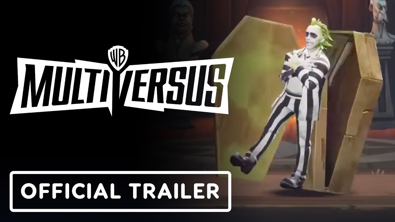 MultiVersus - Official Beetlejuice Fighter Move Sets Trailer