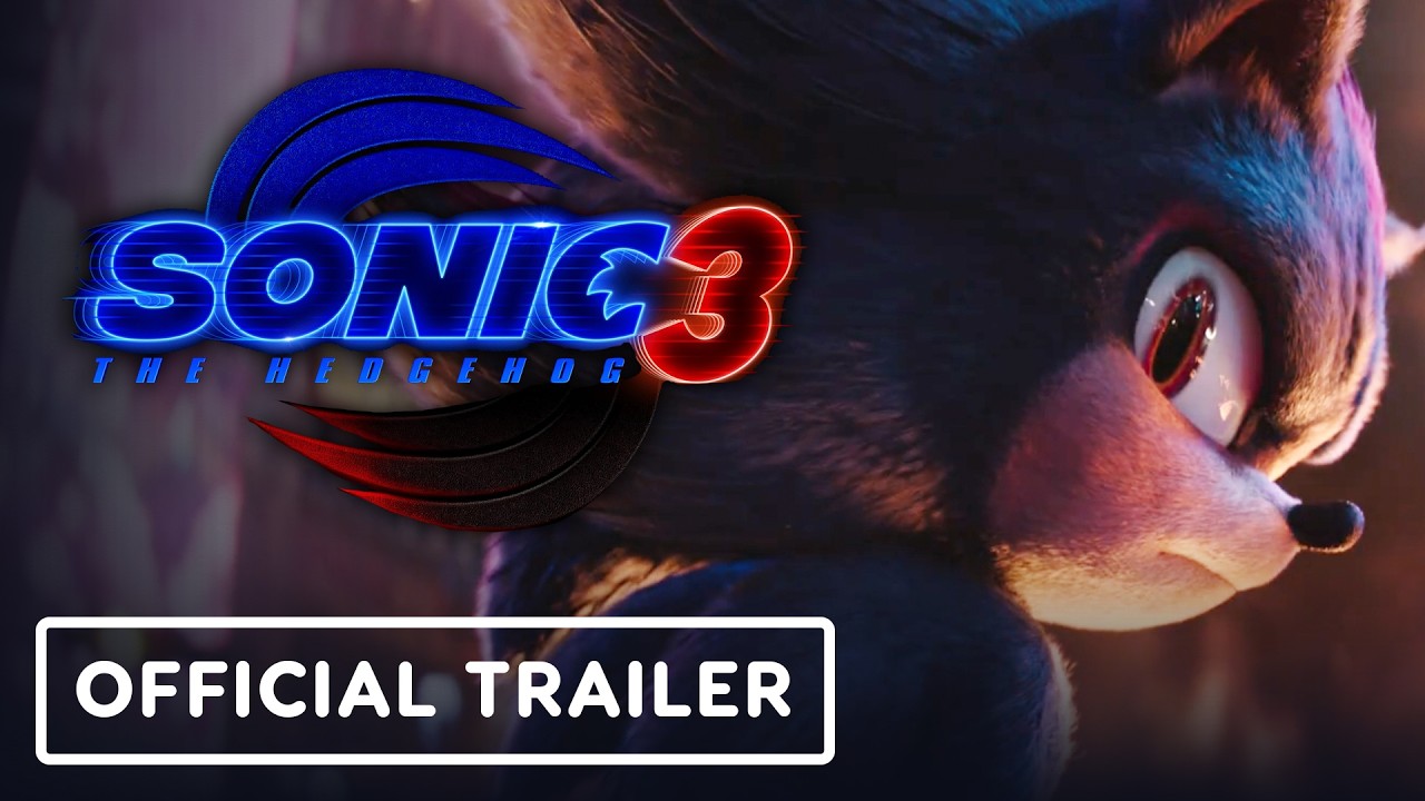 Sonic The Hedgehog 3 - Official Trailer (2024) Keanu Reeves, Idris Elba, Ben Schwartz