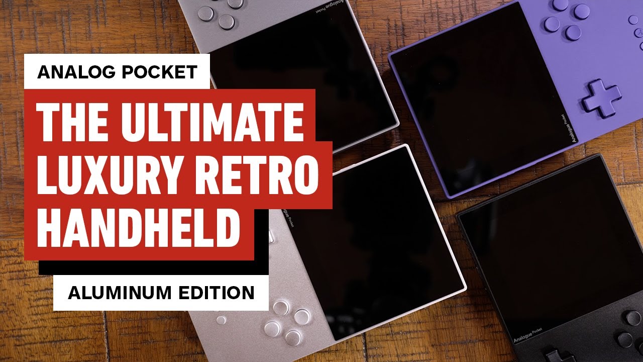 Analogue Pocket’s Aluminum Edition – The Ultimate Luxury Retro Handheld