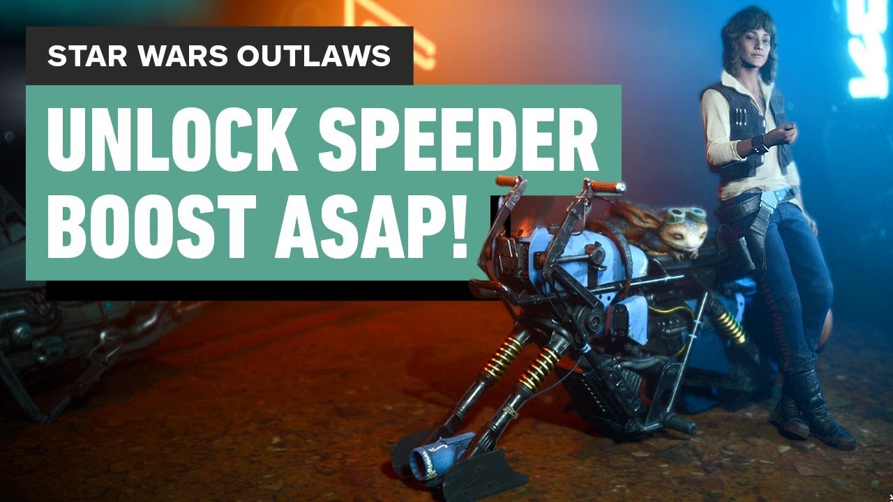 Master the Speed Boost in Star Wars Outlaws!