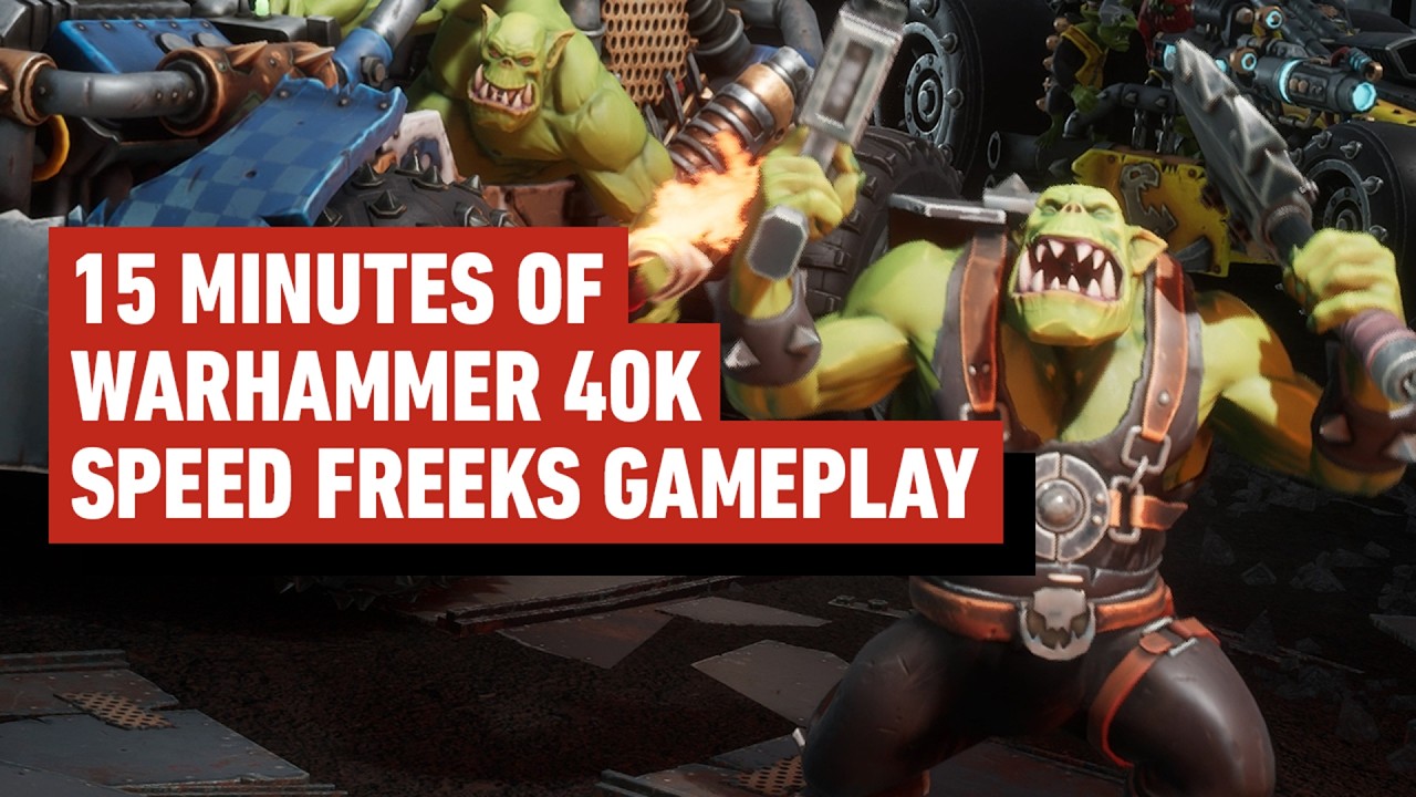 Speed Freeks: Warhammer 40K Gameplay