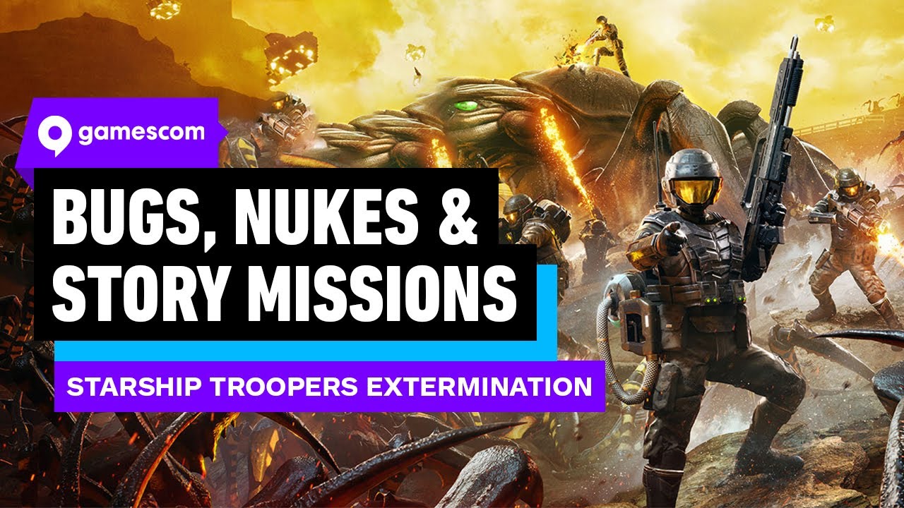 Starship Troopers Extermination: New Bugs, Nuke, and More!