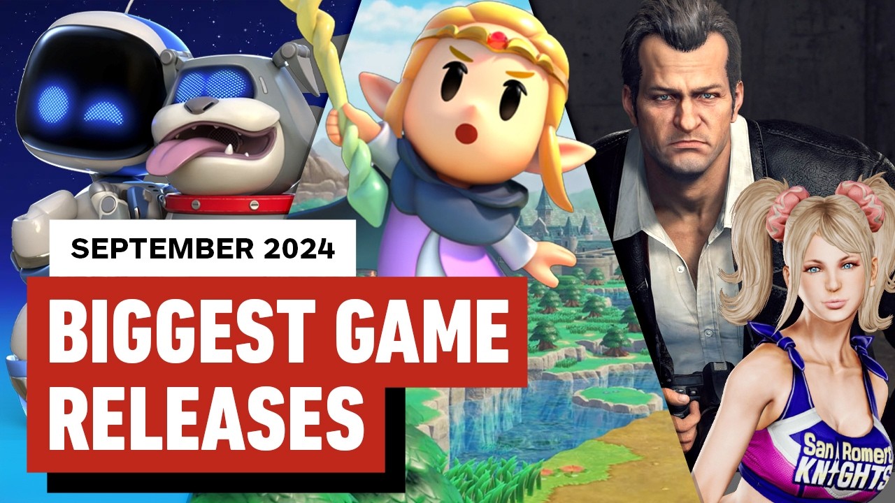 Top 10 Hottest Games Coming in September 2024