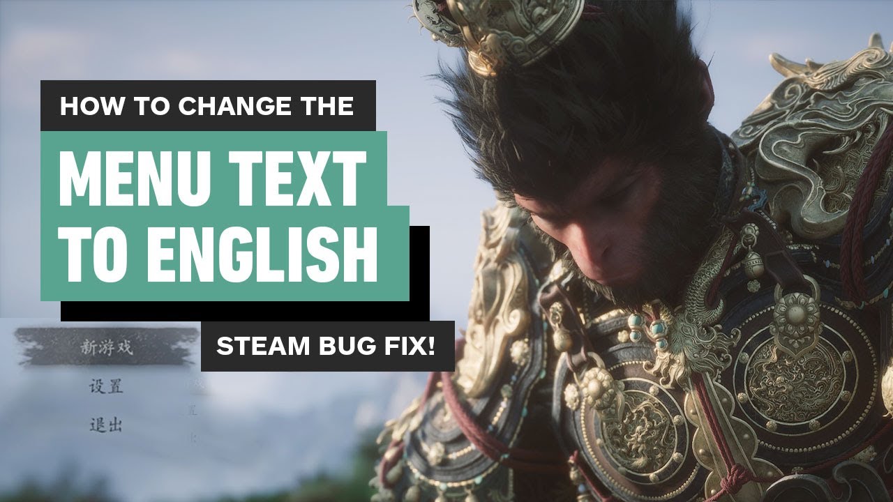 Turn Wukong Text to English in IGN’s Black Myth