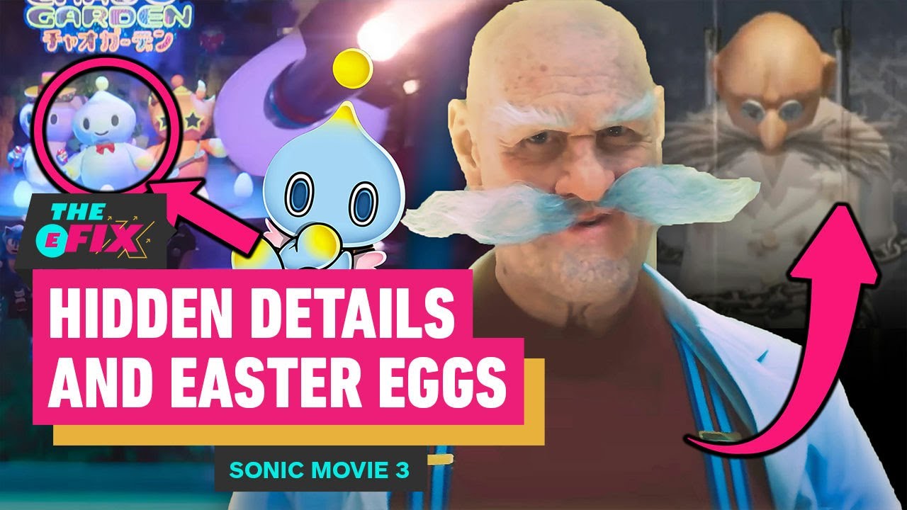 Sonic The Hedgehog 3 Movie Trailer Hidden Details and Easter Eggs - IGN The Fix: Entertainment