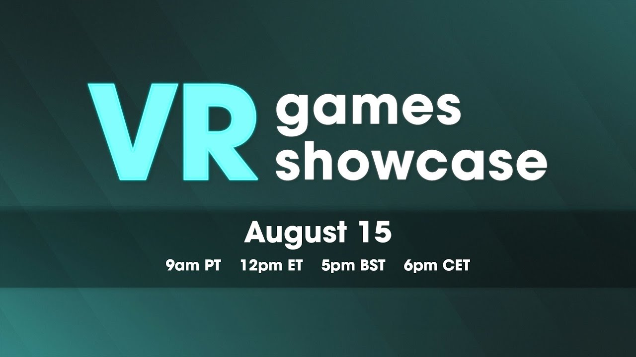 VR Games Showcase Livestream