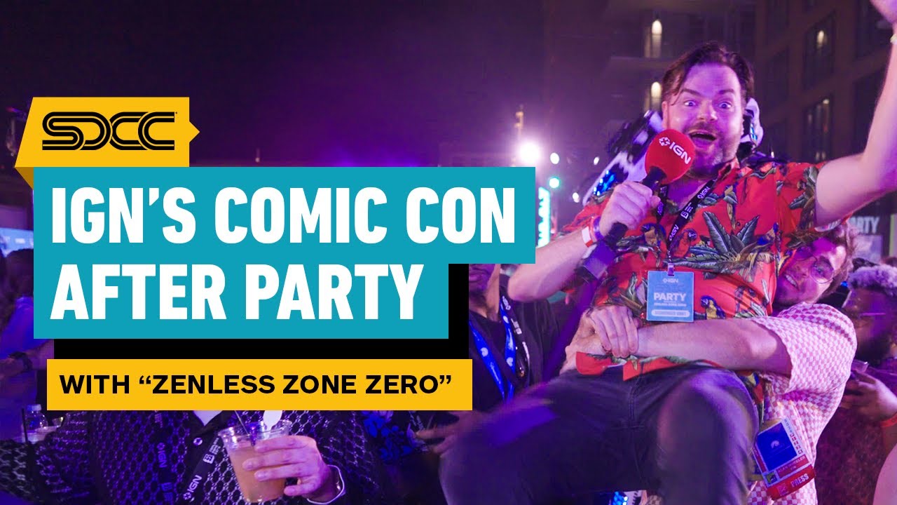 Exclusive Look at Zenless Zone Zero Comic Con Party | Comic Con 2024