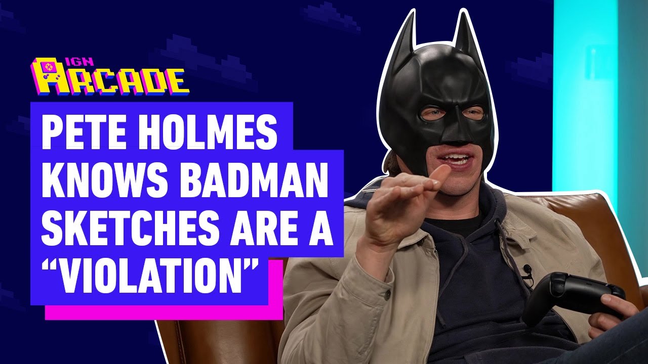 Pete Holmes Knows Batman Comedy Is a “Violation” and That’s The Point | IGN Arcade