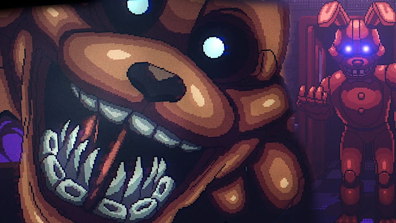 Deadly Hugs: FNAF Into The Pit – All Endings