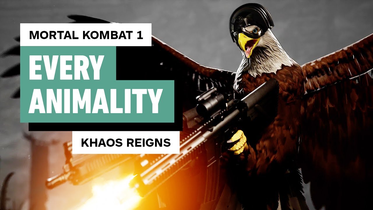 Mortal Kombat 1: Khaos Reigns - All Animalities (4K)