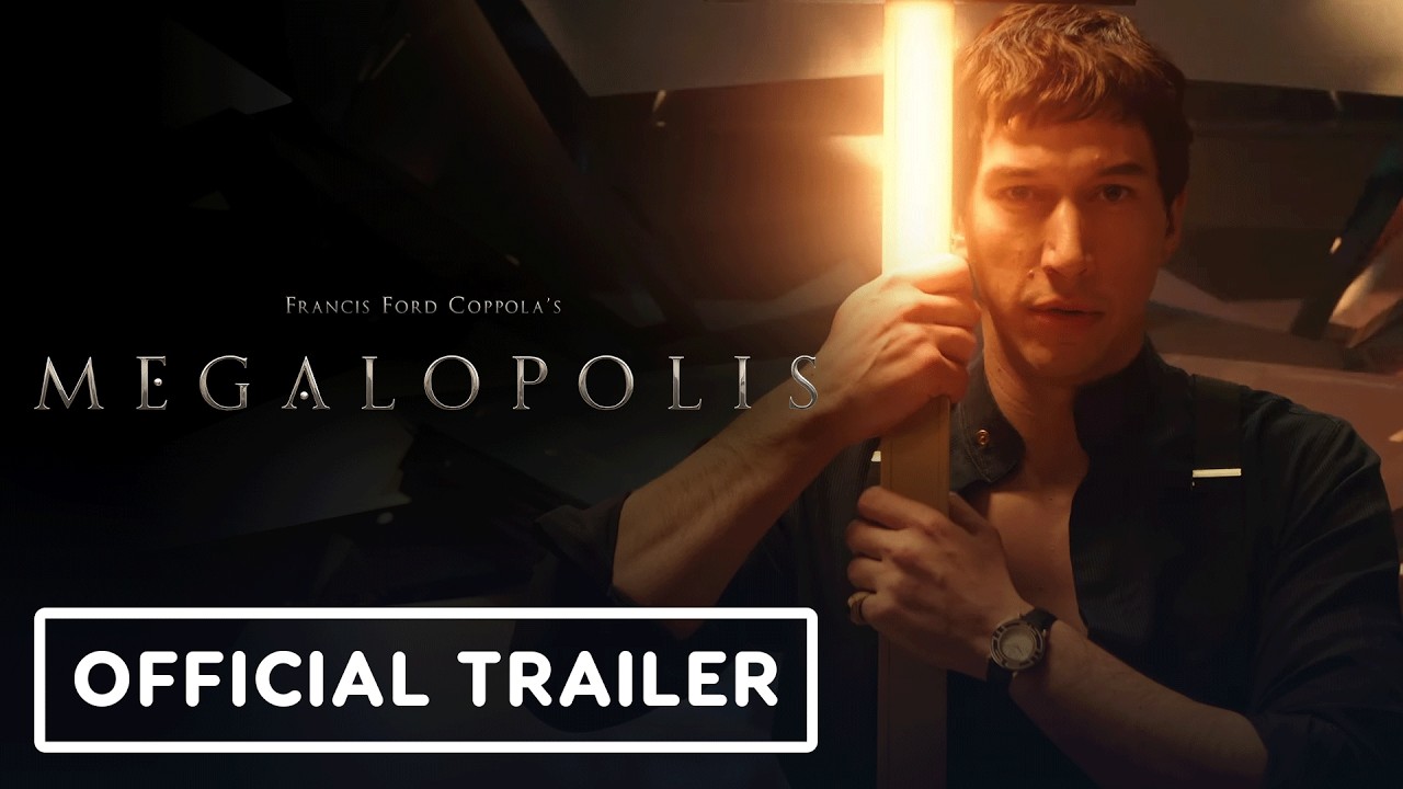 Megalopolis - Official Trailer (2024) Adam Driver, Nathalie Emmanuel, Giancarlo Esposito