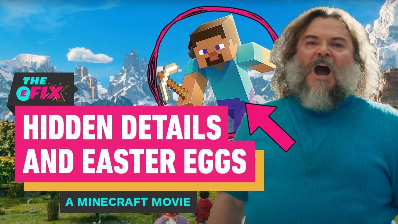 A Minecraft Movie Trailer Hidden Details and Easter Eggs - IGN The Fix: Entertainment