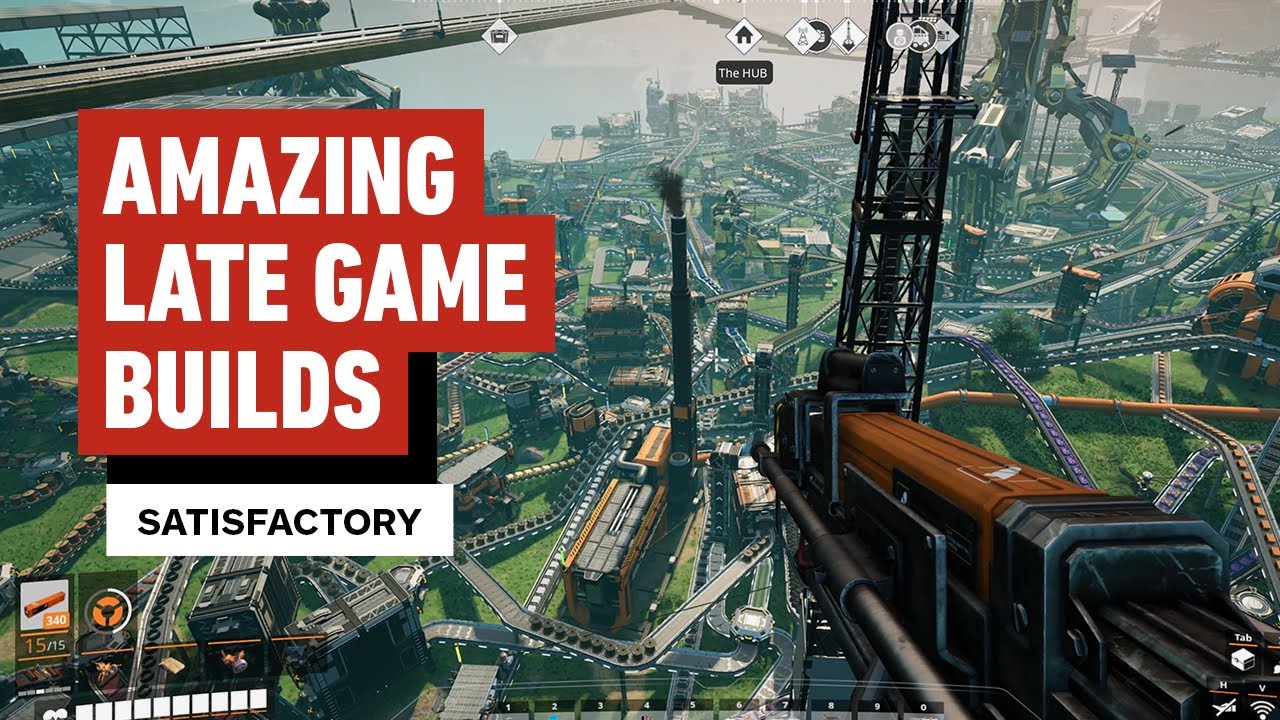 Satisfactory: Amazing Late Game Builds