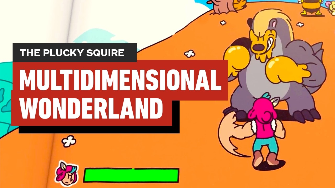 How The Plucky Squire Blends 2D and 3D Gameplay to Make a Modern Wonderland