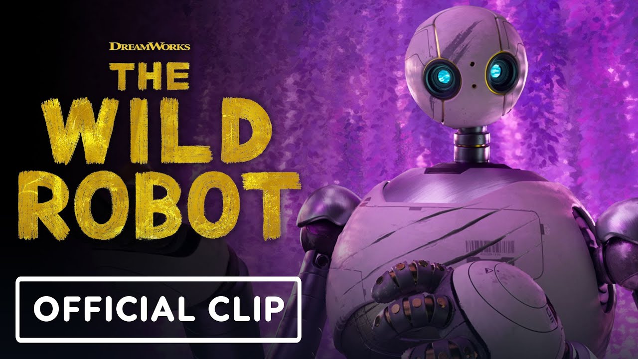 The Wild Robot - Exclusive Clip (2024) Lupita Nyong’o, Pedro Pascal