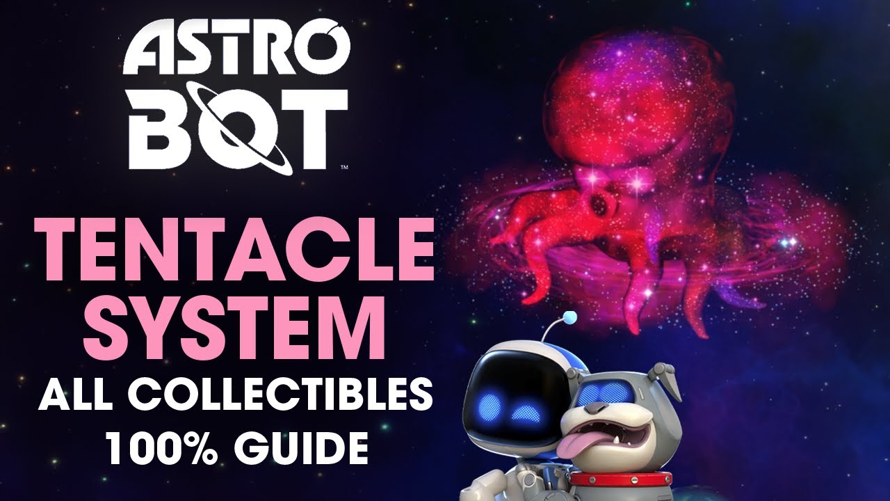 Astro Bot: Tentacle System (W2) - 100% Guide (All Bots, Puzzle Pieces, Secret Exits)