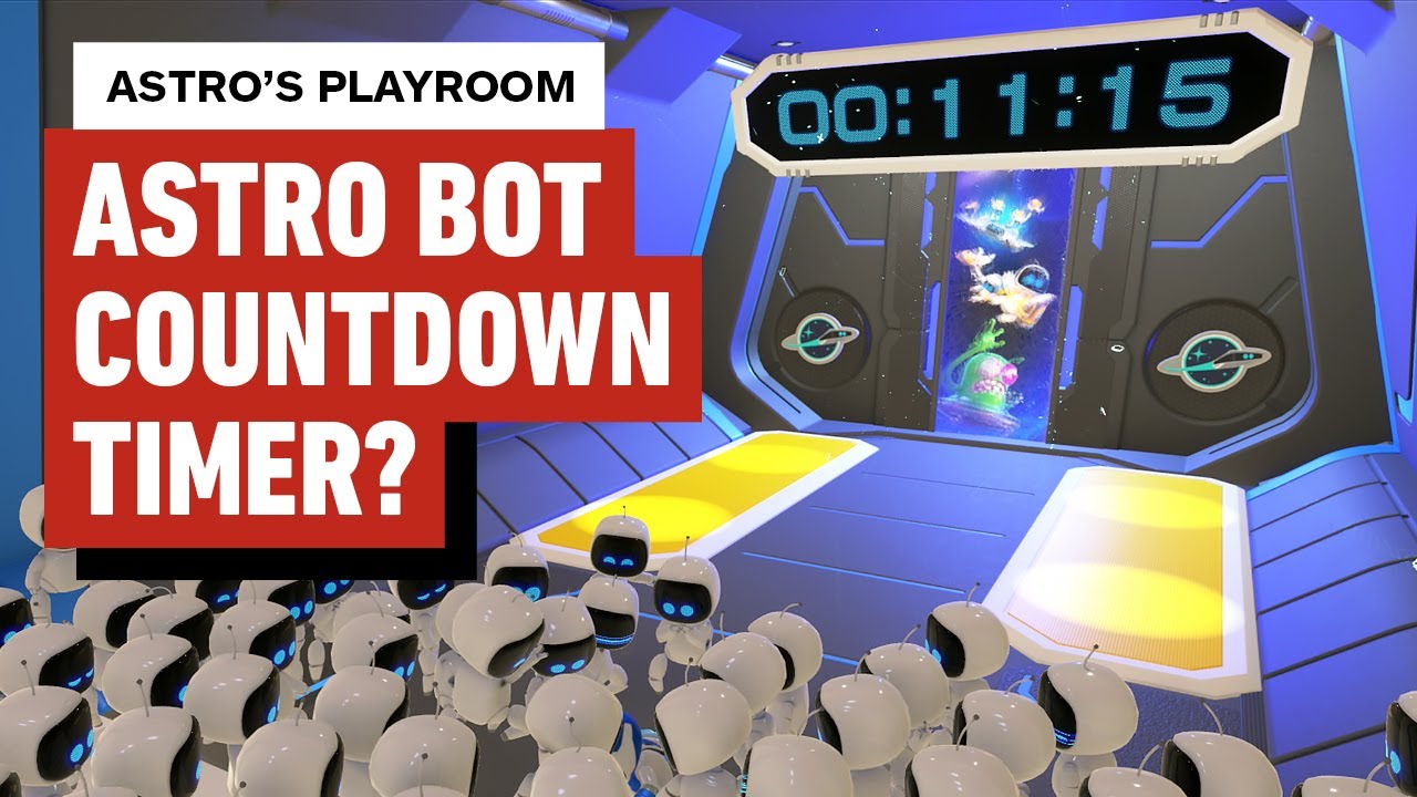 Astro's Playroom: Here's What Happens When the Big Timer Hits ZERO (Astro Bot Countdown Event)