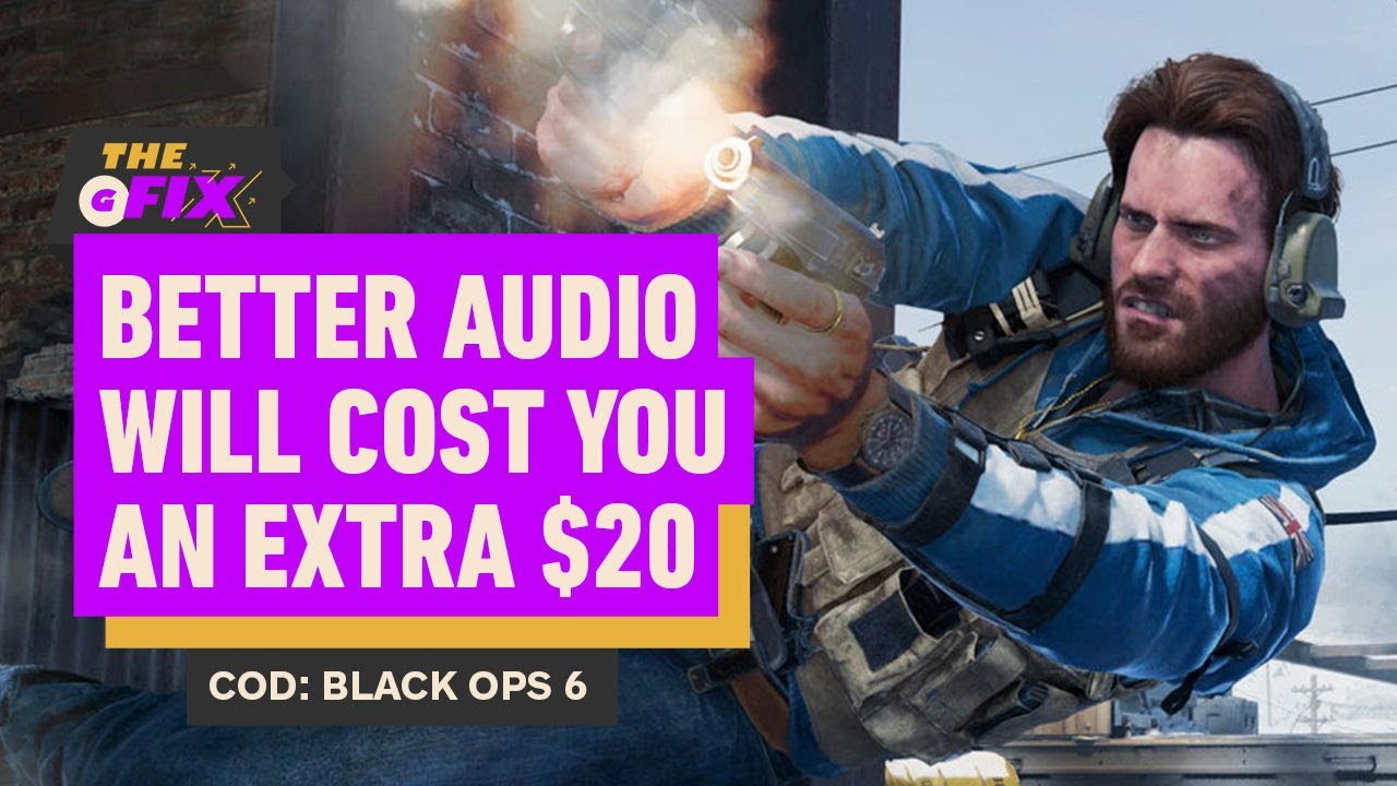 Black Ops 6: $20 Audio Upgrade