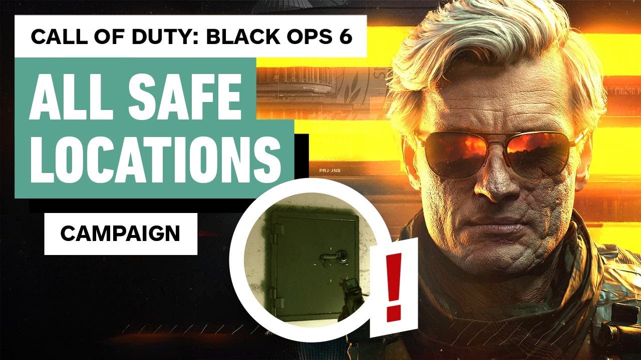 Call of Duty: Black Ops 6 - All Safe Locations and Solutions