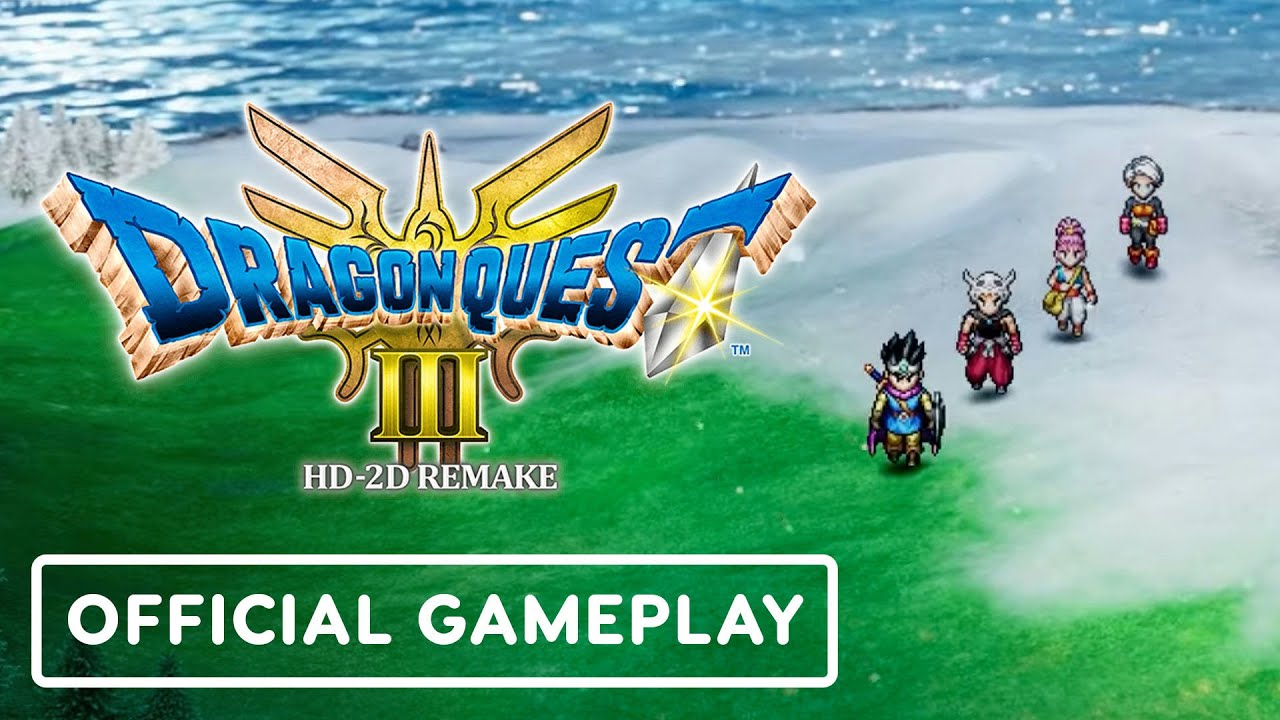 Dragon Quest 3 HD-2D Remake - Exclusive 'Theddon' Gameplay Clip