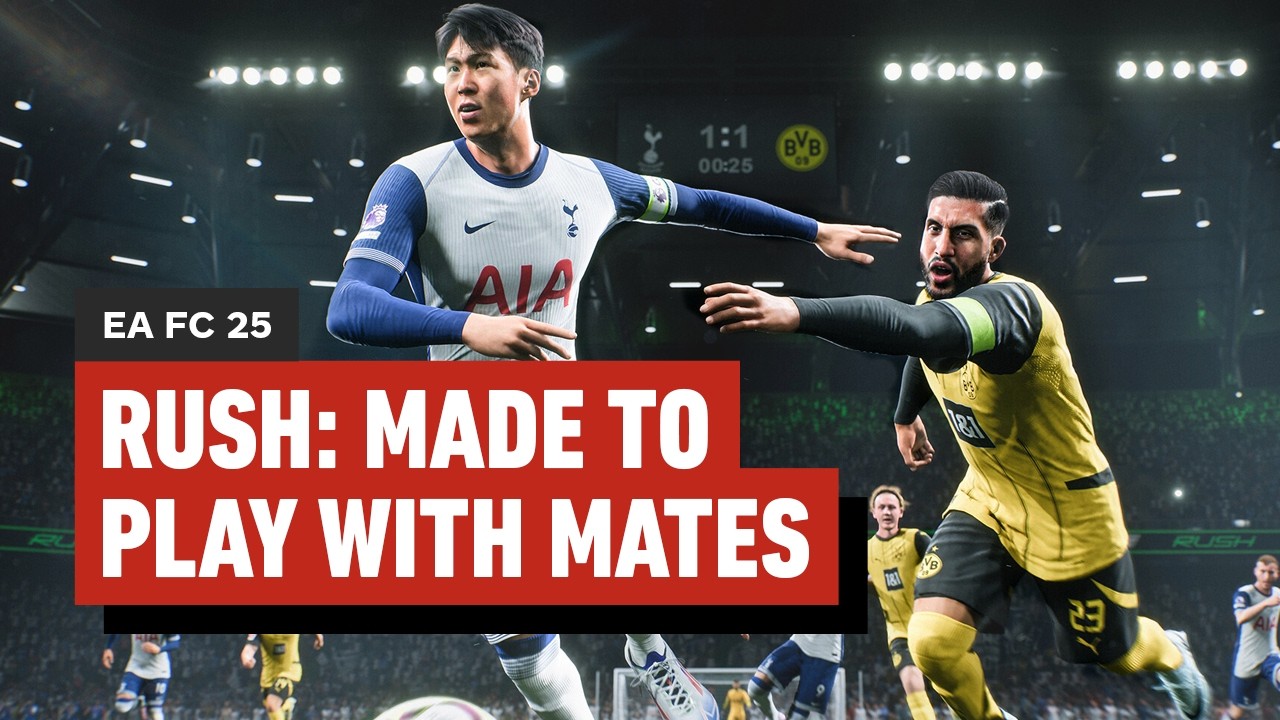 How EA Sports FC 25’s Rush Mode Has Been Designed For Playing With Mates