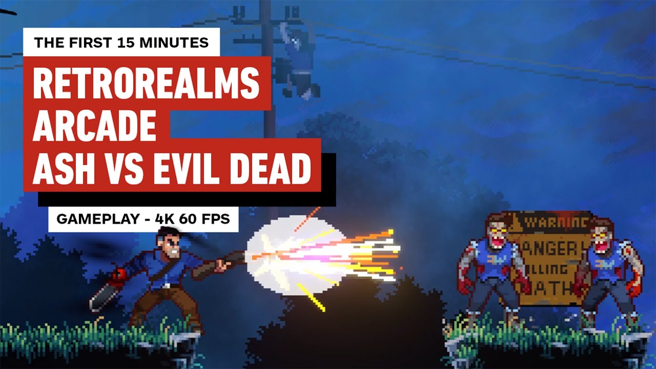 Evil Dead: 15 Minutes of Retro Arcade Madness