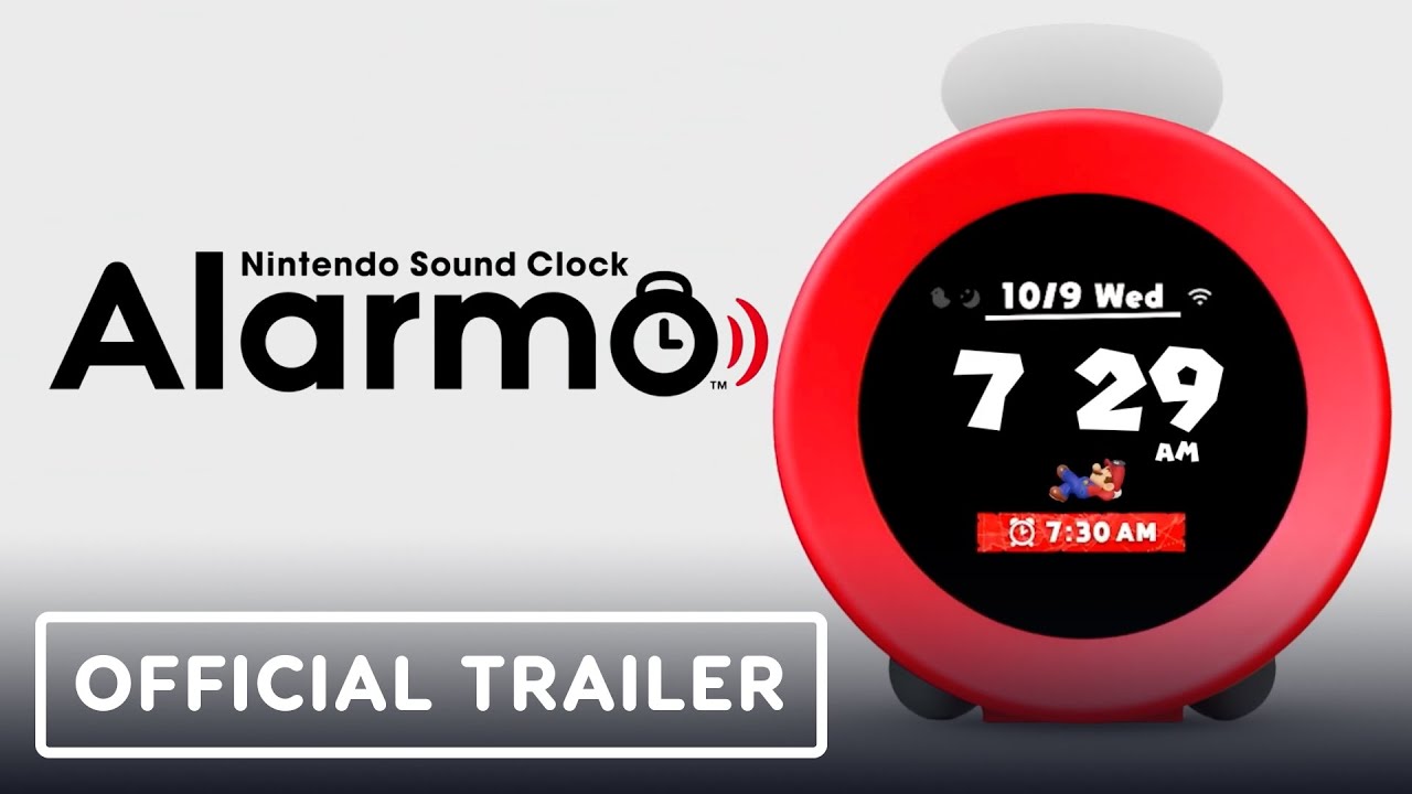 Nintendo Sound Clock: Alarmo - Official Announcement Trailer