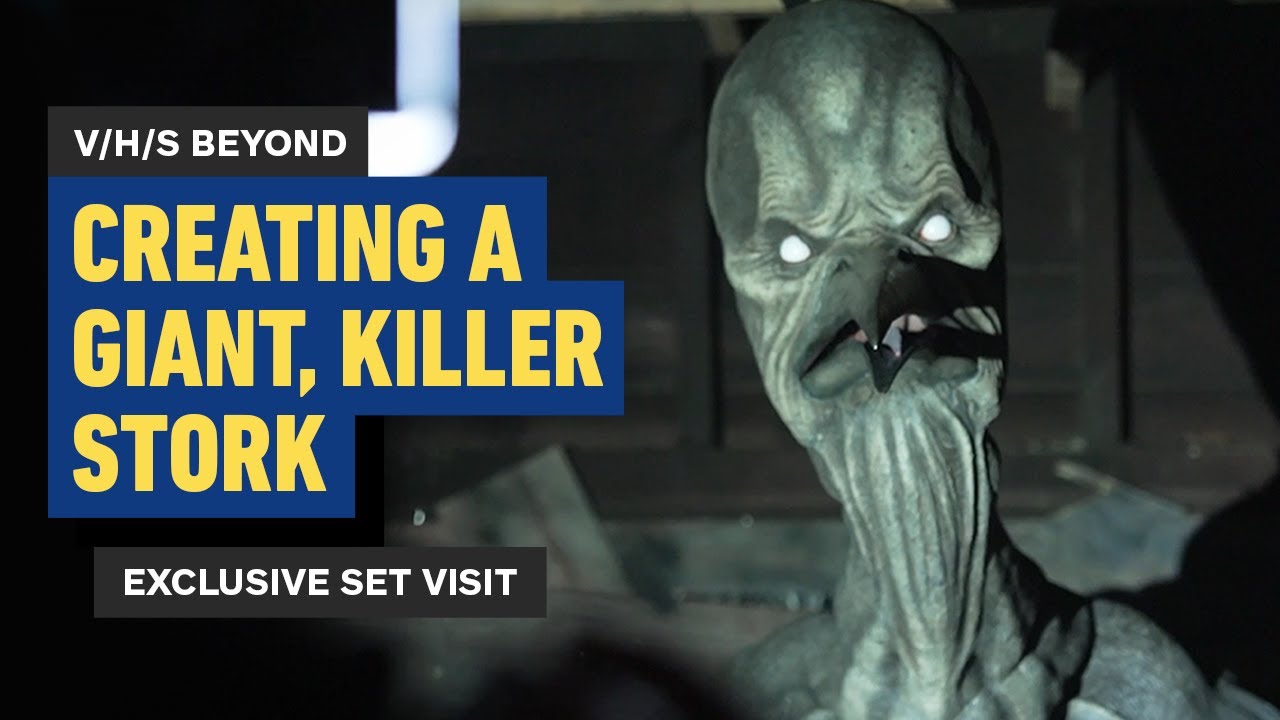 V/H/S Beyond: Behind-The-Scenes With a Resident Evil-Inspired Stork (Exclusive Set Visit)