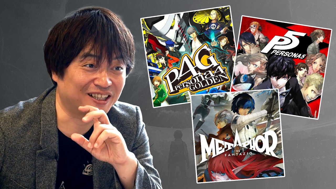 Katsura Hashino Picks Favorite Moments From His Iconic Games (Persona, Metaphor: ReFantazio)