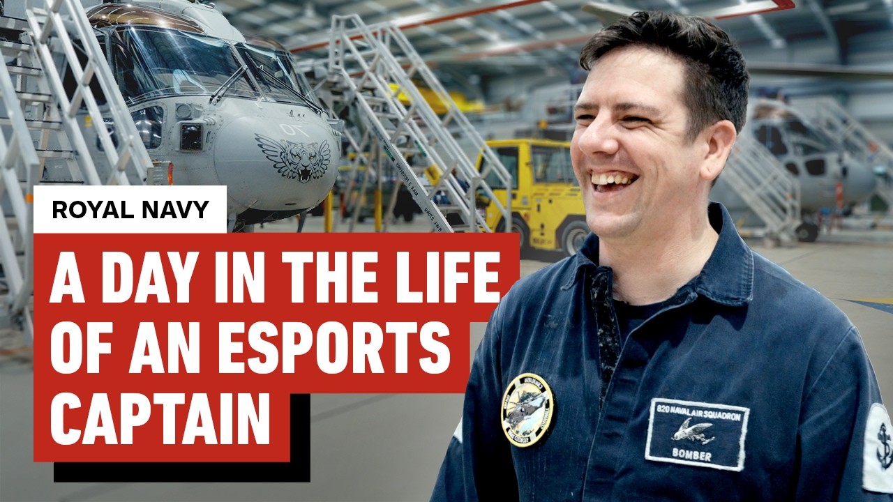 A Day in the Life of a Royal Navy Esports Captain