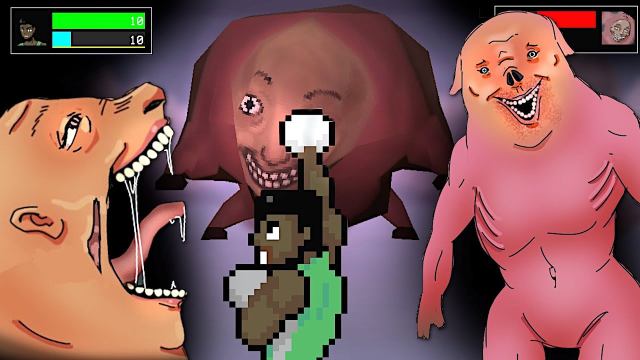 Punch Human Faced Pigs In A Punch-Out Style Horror Game - Porkbound (Hungry Lamu Spinoff)