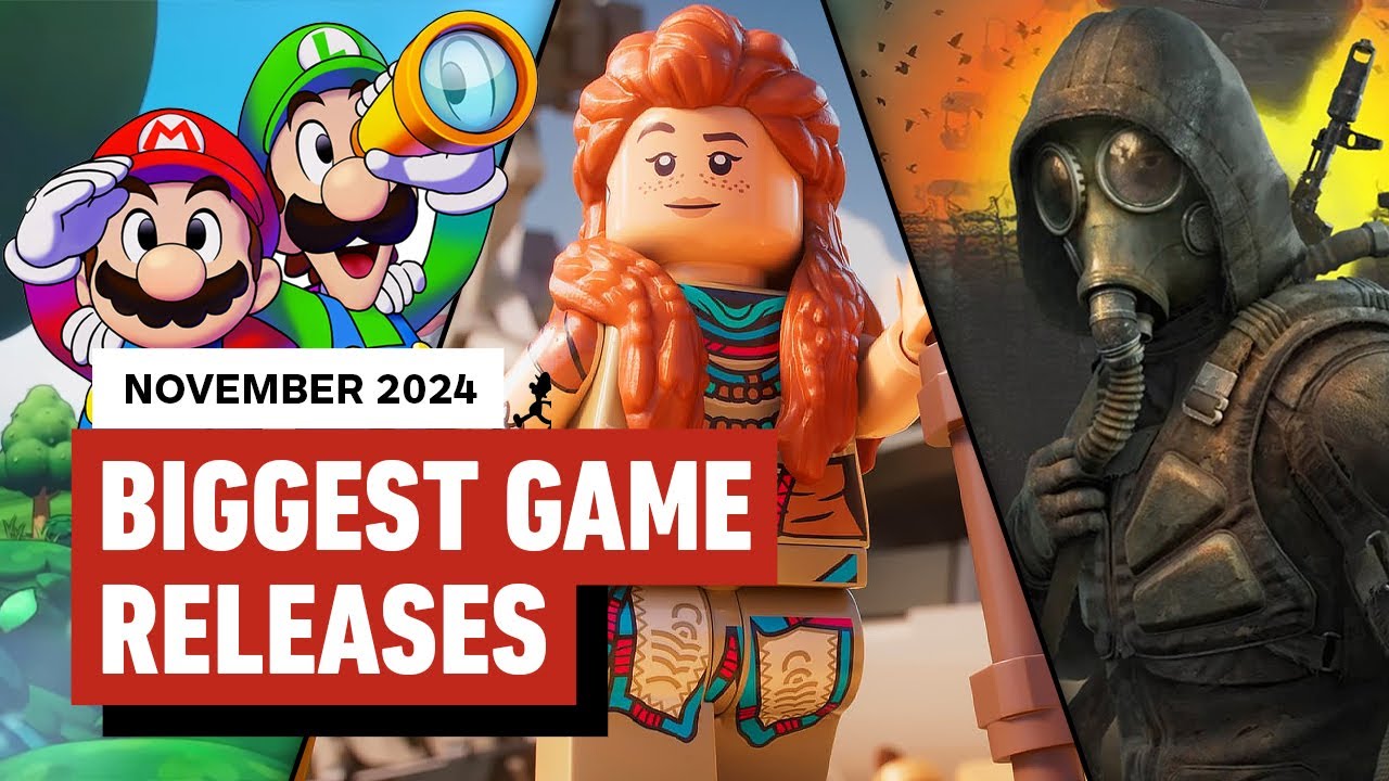 Top Game Releases Nov 2024