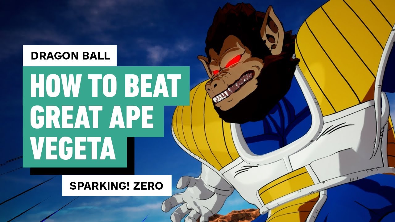 Ultimate Guide: Defeating Great Ape Vegeta!