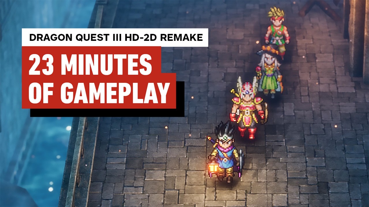 Dragon Quest 3 HD-2D Remake: Epic Gameplay!