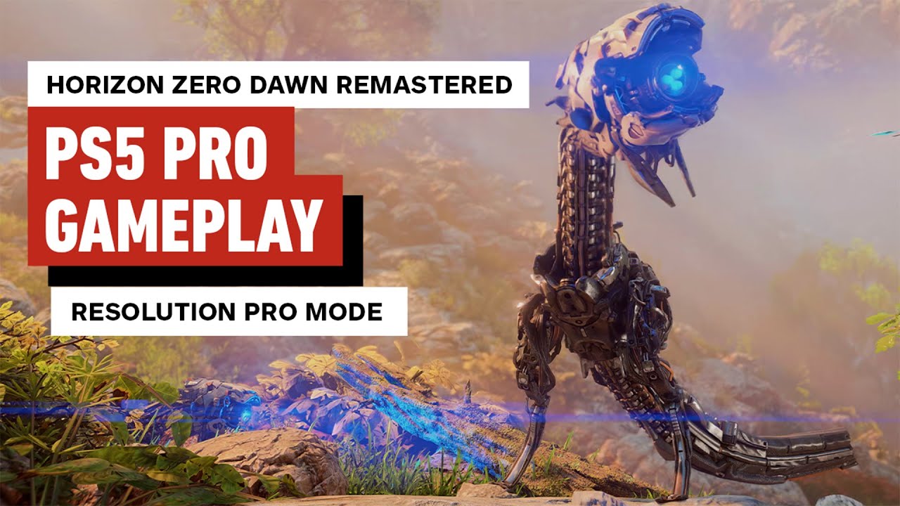 Horizon Zero Dawn: Remastered PS5 Pro Gameplay