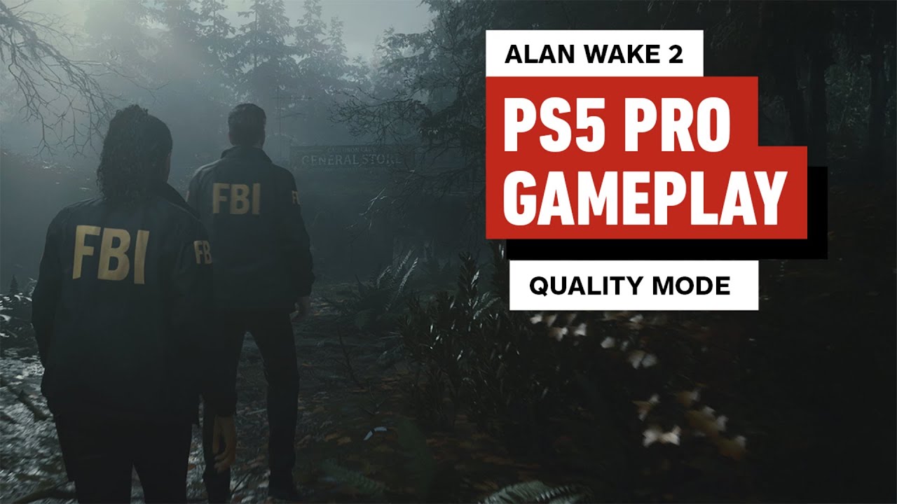 Insane Alan Wake 2 Gameplay in 4K!