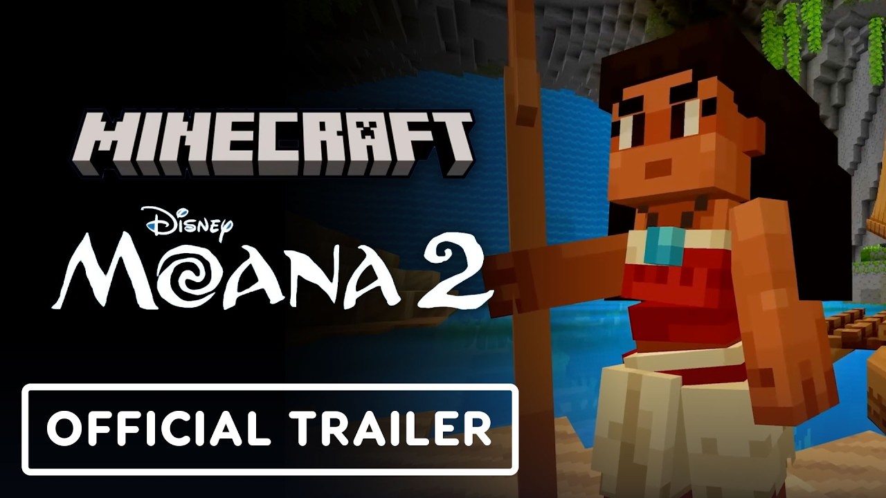 Minecraft x Moana 2: DLC Trailer